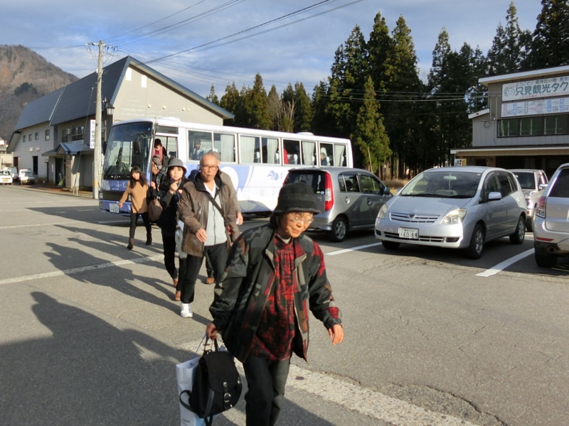 JR　只見線　体験　乗車　冬　深沢　温泉　季の郷　湯ら里　代行バス　応援　笑顔　特産品　只見駅　昼食　お風呂